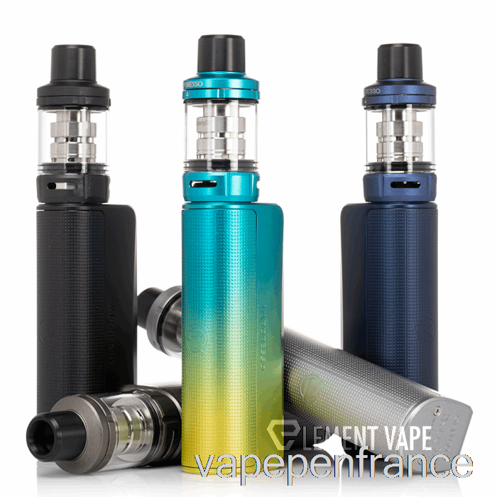 Kit De Démarrage Vaporesso Gen 80 S 80w [itank 2] Stylo Vape Argent